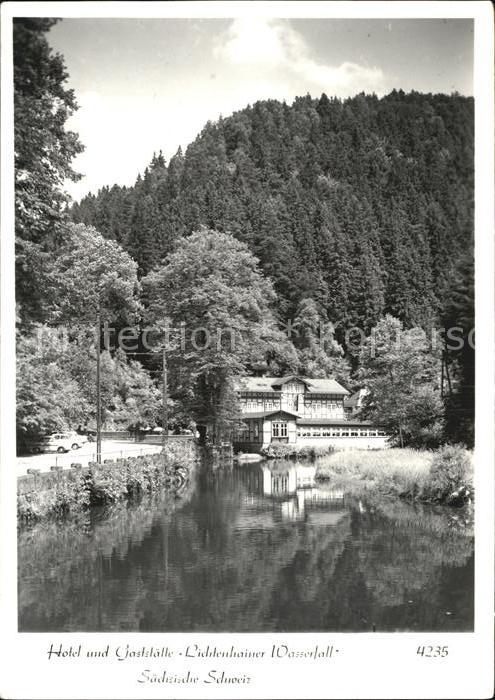Koenigstein Saechsische Schweiz Hotel Restaurant Lichtenhainer Wasserfa