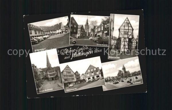 Hattingen Ruhr Untermarkt Bügeleisen Krämerdorf