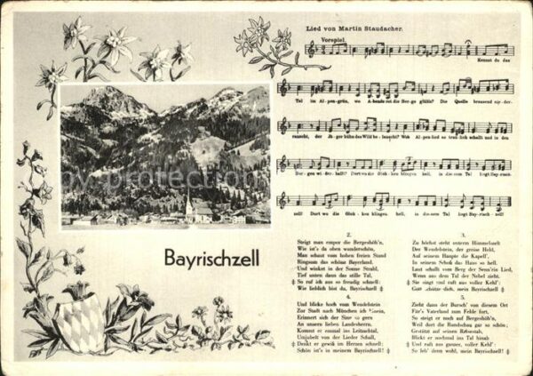 Bayrischzell Lied von Martin Staudacher