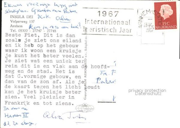 Arnhem Fliegeraufnahme Insula Dei – Bild 2