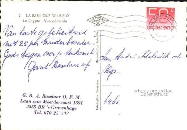 Gravenhage La Basilique de Lisieux – Bild 2