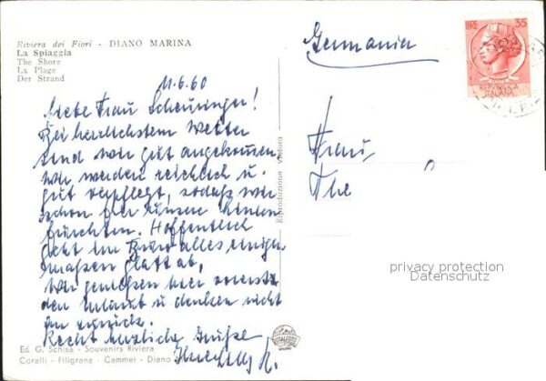 Diano Marina Fliegeraufnahme La Spiaggia – Bild 2