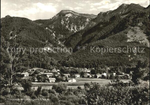 Staudach-Egerndach mit Hochgern