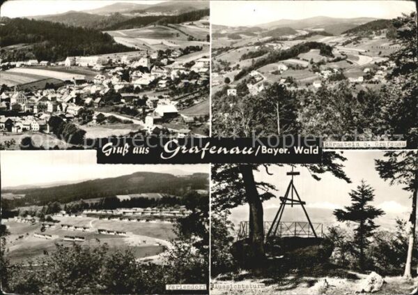 Grafenau Niederbayern Aussichtsturm Bärnstein