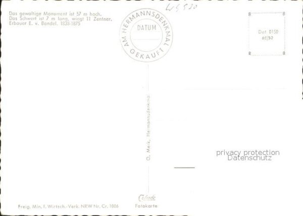 Hermannsdenkmal Fliegeraufnahme – Bild 2