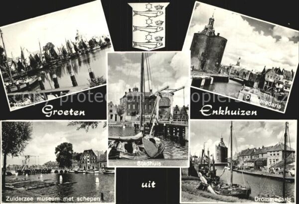 Enkhuizen Hafen Zuiderzee