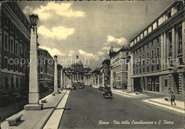 Roma Rom Via della Conciliazione S. Pietro