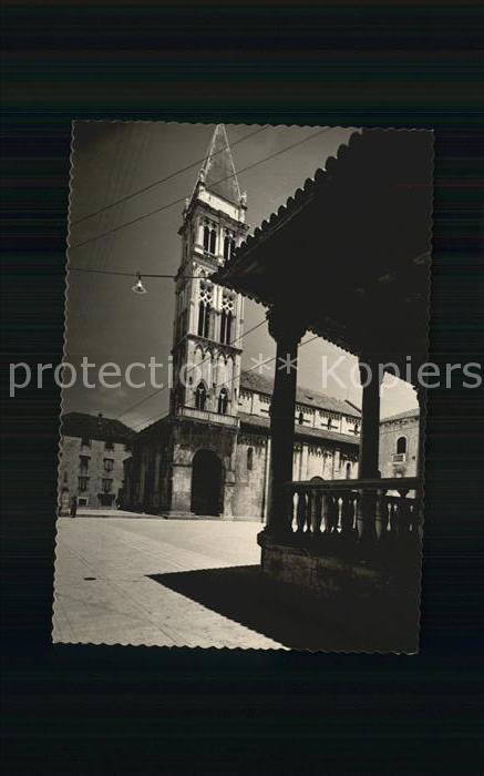 Trogir Trau Kirchenpartie