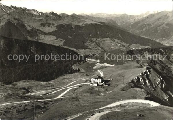 Passo del Giovo Jaufenpass Fliegeraufnahme