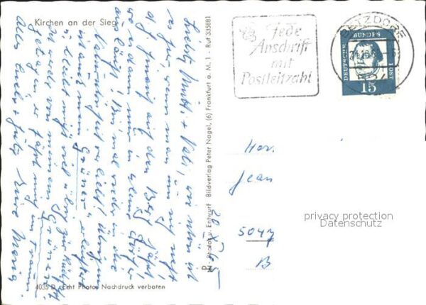 Kirchen Sieg Siegtal Freusburg Druidenstein – Bild 2
