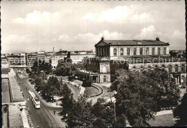 Hannover Georgstrasse mit Opernhaus