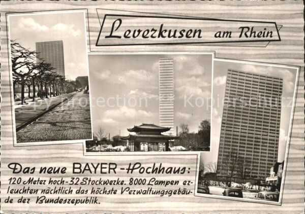 Leverkusen Bayer-Hochhaus