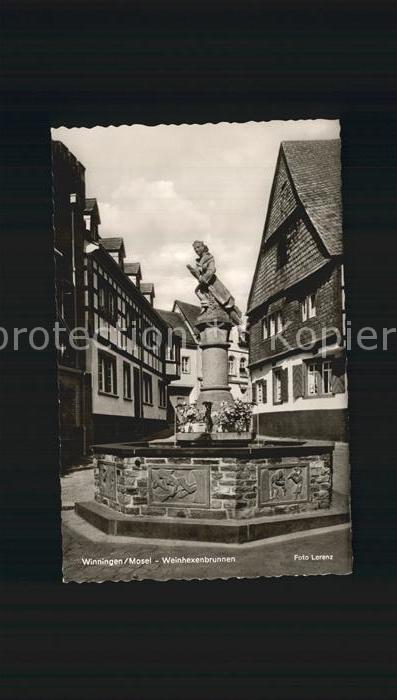 Winningen Mosel Weinhexenbrunnen