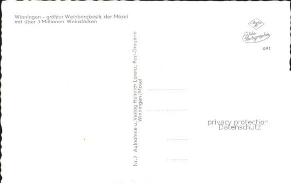 Winningen Mosel Weinhexenbrunnen – Bild 2