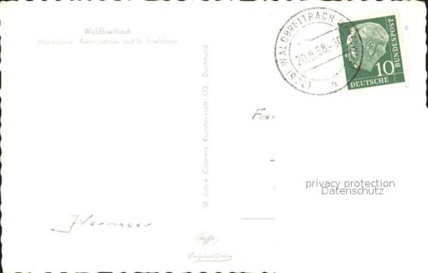 Waldbreitbach Wied Marienhaus Antoniushaus Sankt Josefshau – Bild 2