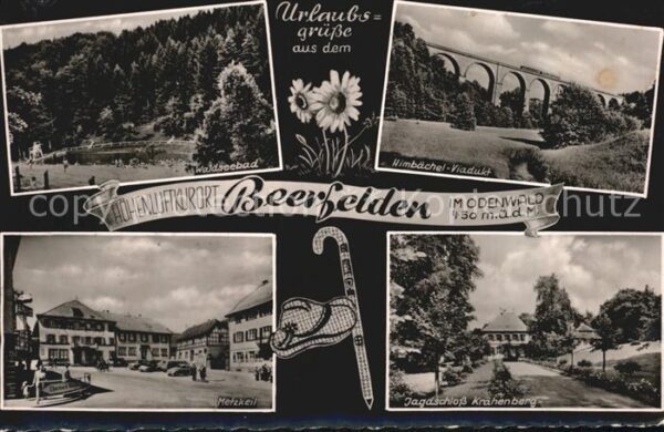 Beerfelden Odenwald Waldseebad Himbächel Viadukt Metzkeil J