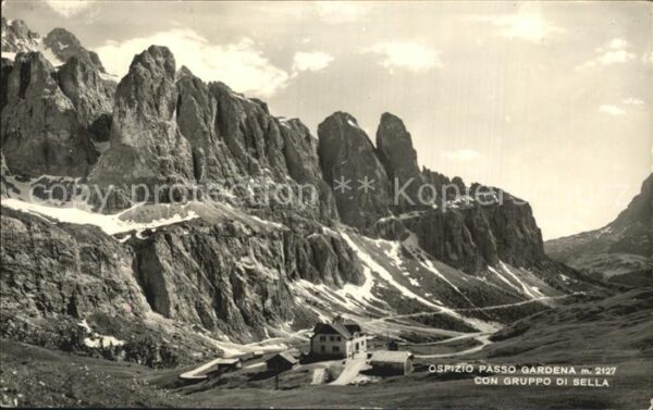 Passo Gardena Ospizio Gruppo di Sella