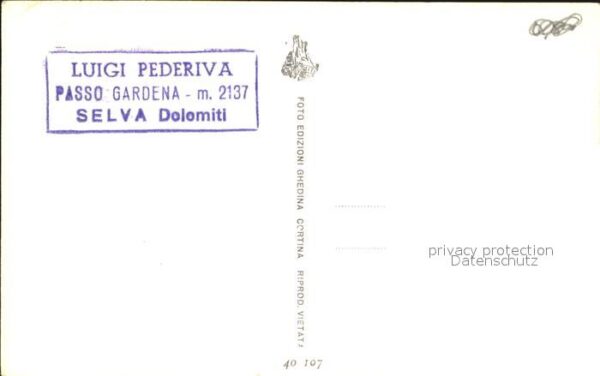 Passo Gardena Ospizio Gruppo di Sella – Bild 2