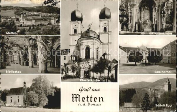 Metten Donau Bibliothek Seminarhof Uttobrunn Schloss