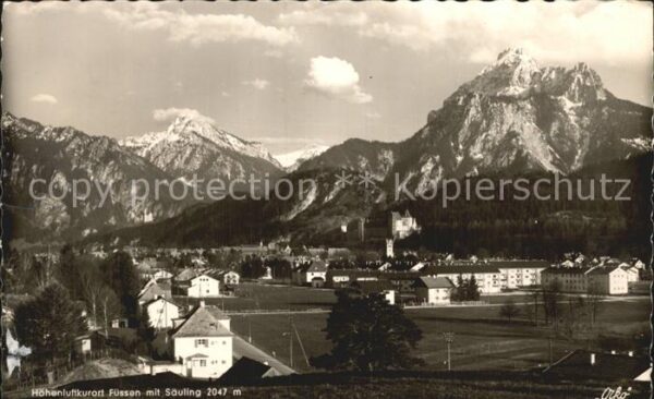 Fuessen Allgaeu Säuling