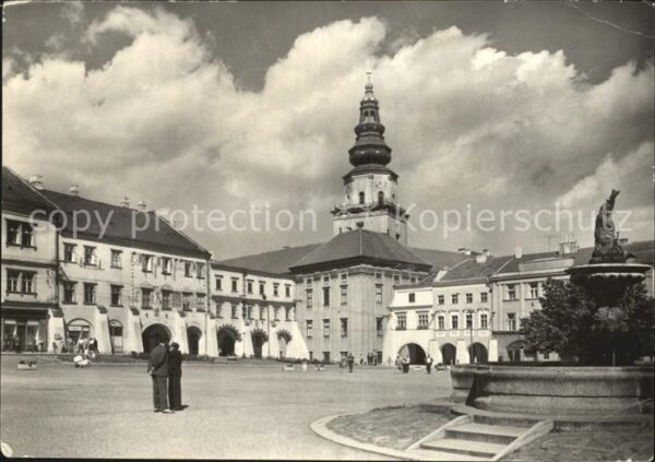Kremsier Kromeriz Czechia Marktplatz Kirche