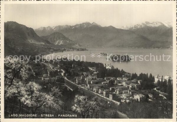 Stresa Lago Maggiore Panorama