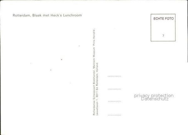 Rotterdam Blaak Hecks Lunchroom – Bild 2