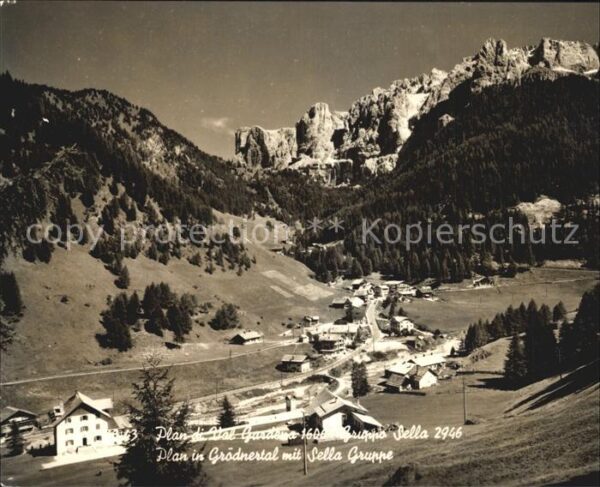 Val Gardena Grödnertal Sella Gruppe