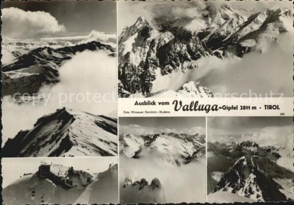 Valluga Tirol Berge