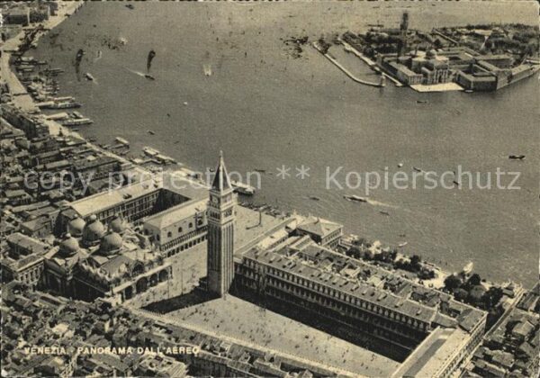 Venezia Venedig Panorama Luftbild