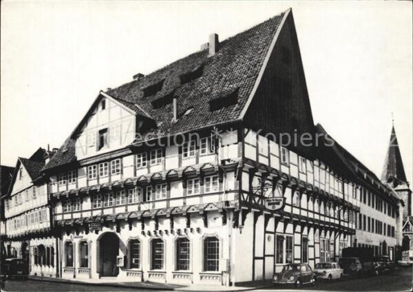 Braunschweig Alte Knochenhauerstraße Fachwerkbau mit