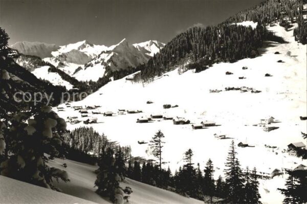 Kleinwalsertal Bodmen Unspitze