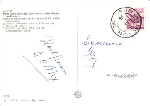 Assisi Umbria Burg – Bild 2