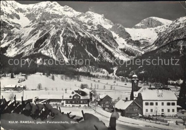 Ramsau Dachstein Steiermark Kulm Winter Feisterscharte