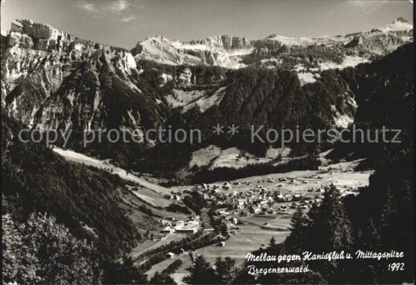 Mellau Vorarlberg Mittagspitze