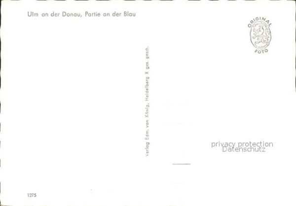 Ulm Donau Blau Brücke – Bild 2