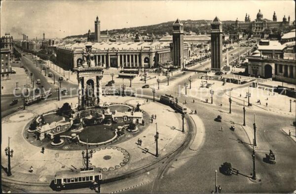 Barcelona Cataluna Plaza Espana