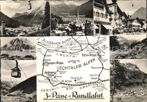 Lechtal Lech Imst Reutte Zürs Sankt Anton
