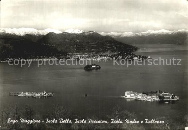 Lago Maggiore Isola Bella Pescatori Madre Pallanza