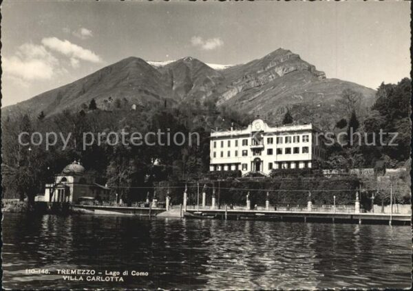 Tremezzo Lago di Como Villa Carlotta
