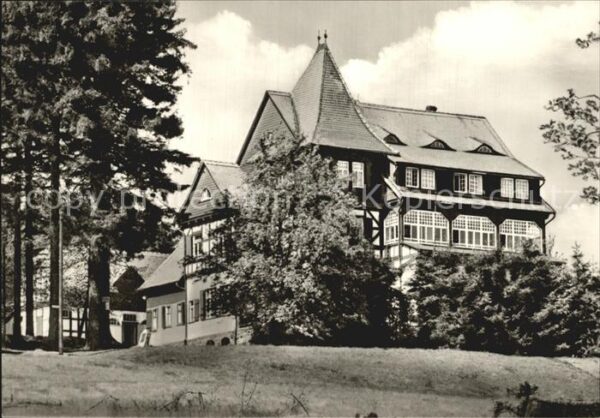 Friedrichroda FDGB Erholungsheim Spießberghaus