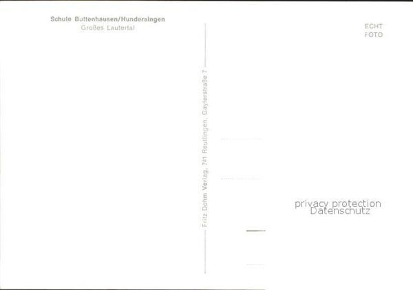 Buttenhausen Schule Hundersingen Großes Lautertal – Bild 2