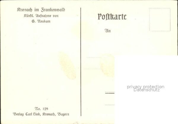 Kronach Oberfranken Am Lukas Cranachhaus – Bild 2
