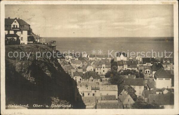 Helgoland Ober und Unterland
