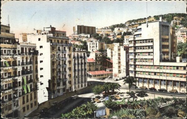 Alger Algerien Boulevard Telemly Marechal Lattre de Ta
