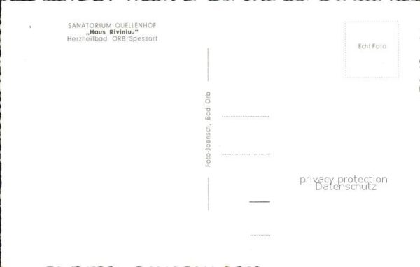 Orb Bad Sanatorium Quellenhof Haus Riviniu – Bild 2