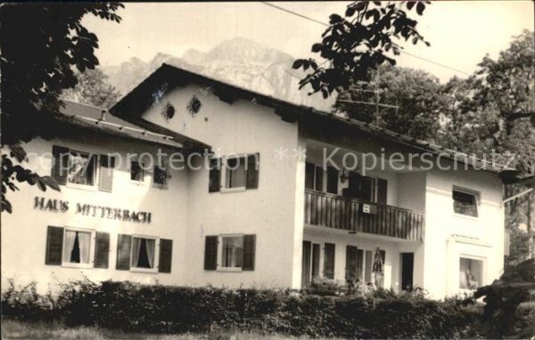 Berchtesgaden Haus Mitterbach Poschner