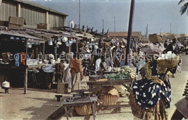 Saint Louis Senegal Place de Marche