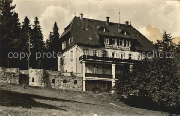 Baerenburg Sachsen FDGB Erholungsheim Neues Leben