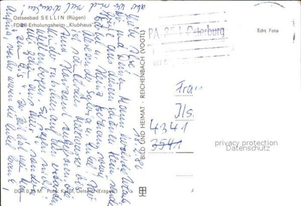 Sellin Ruegen FDGB Erholungsheim Klubhaus – Bild 2